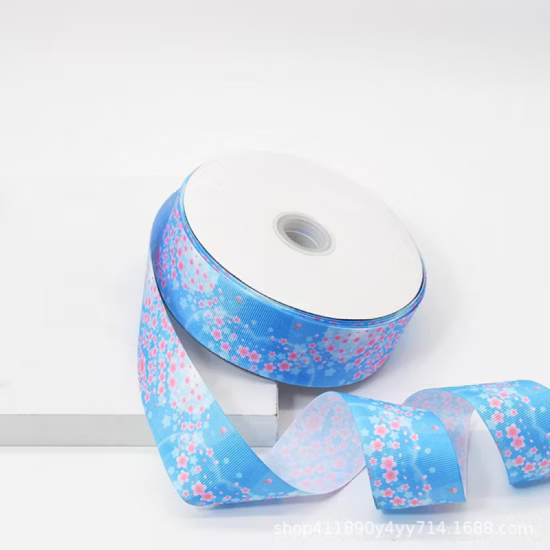 Desenli Çiçek Kurdelası